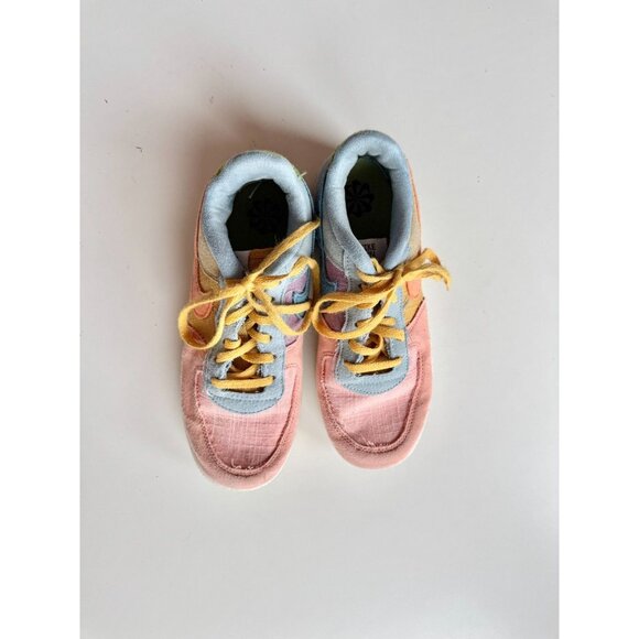 Kids' NIKE Air Force 1 Low 07 LV8 Next Nature 'Sun Club Multi' Sneakers, Size 3Y - Picture 2 of 15